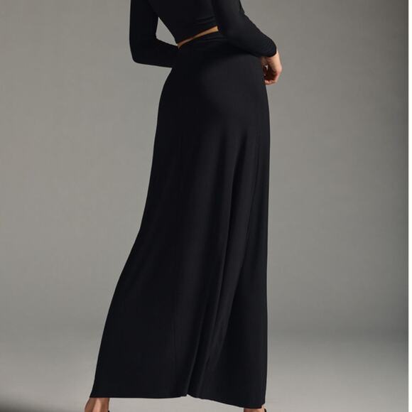 Favorite Daughter Good For You Button Down Black Maxi Skirt size medium - Picture 3 of 10